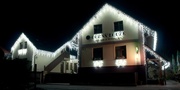 Weihnachtsbeleuchtung für Haus