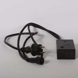 Netzkabel schwarz BI-Color, Länge 1,5m, System Easy-Fix