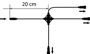 3T-Verbindung EASY FIX, schwarz