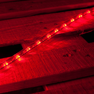 LED Lichtschlauch, 1m, rot