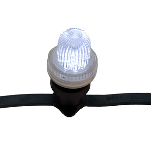 LED-Glühbirne kaltweiß mit Flash-Funktion