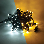 LED Lichterkette 120er warmweiß/ kaltweiß