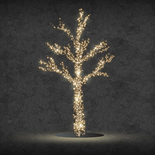 Lichterbaum - 200 cm, warmweiß