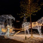 Weihnachtsbeleuchtung Engel LED für Außen, 3D ANGEL