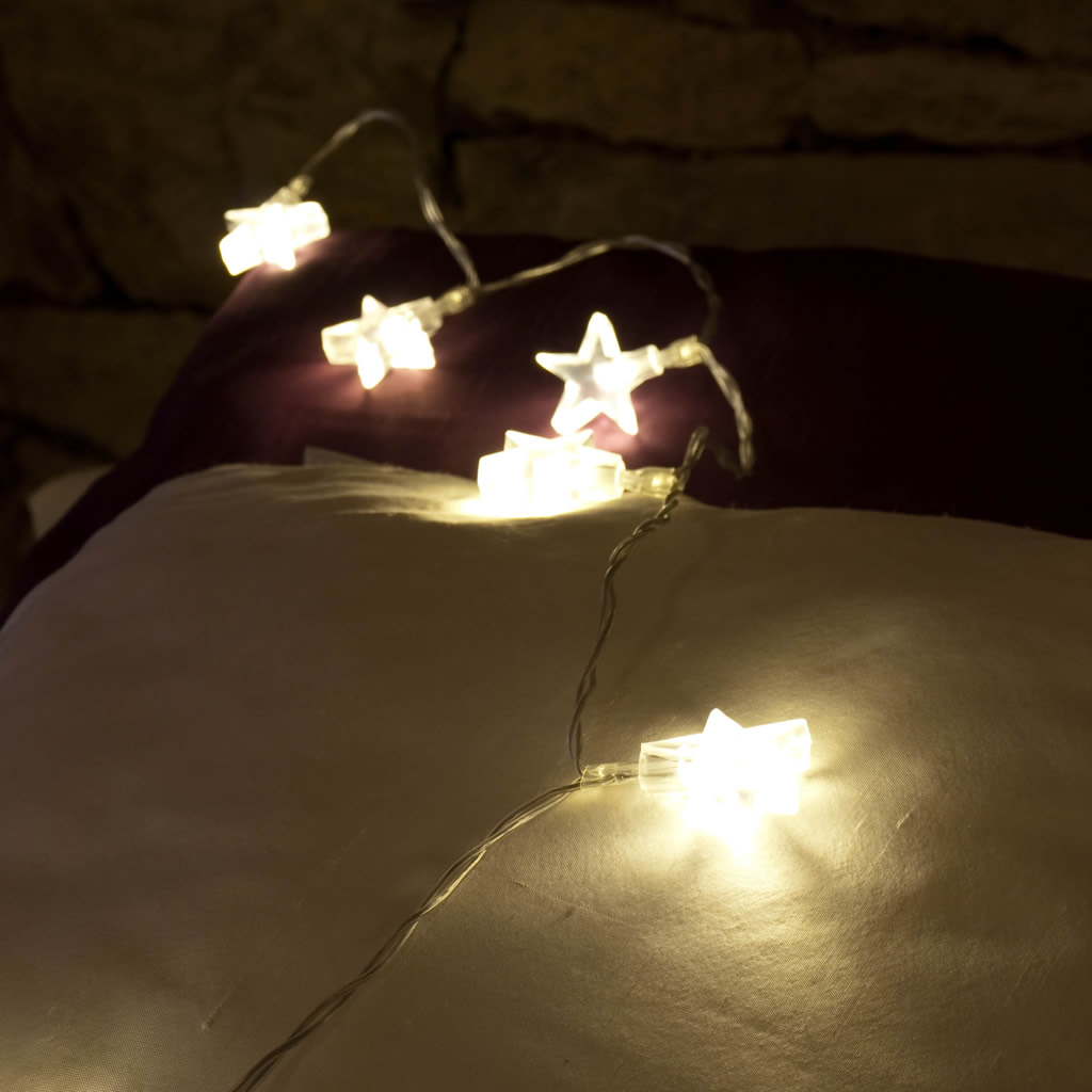 Lichterketten mit Sternen von deco-LED.de