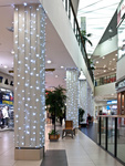 Weihnachtsbeleuchtung Einkaufszentrum