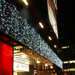 Weihnachtsbeleuchtung Einkaufszentrum Aussen